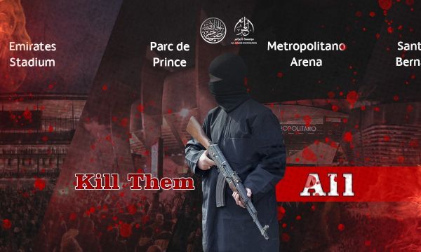 Ислямска държава заплаши да окървави мачовете от ШЛ 