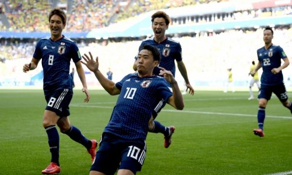 Япония удари 10 от Колумбия