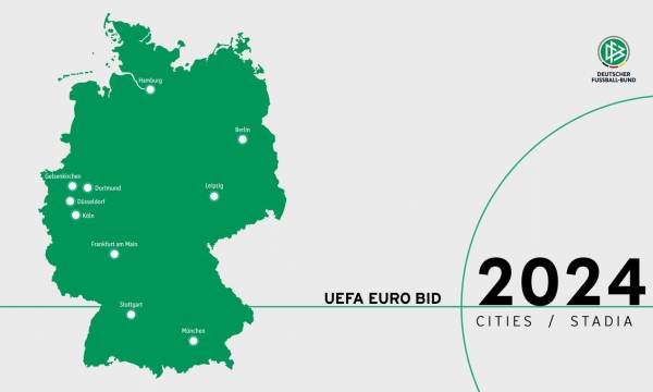 Германия определи 10 стадиона за Евро 2024