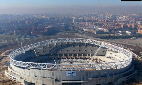 Атлетико ще плати малко над половината от новия стадион 