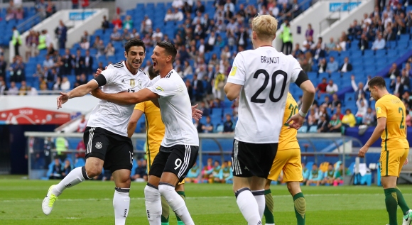 Германия се справи с Австралия в мач с пет гола (видео)