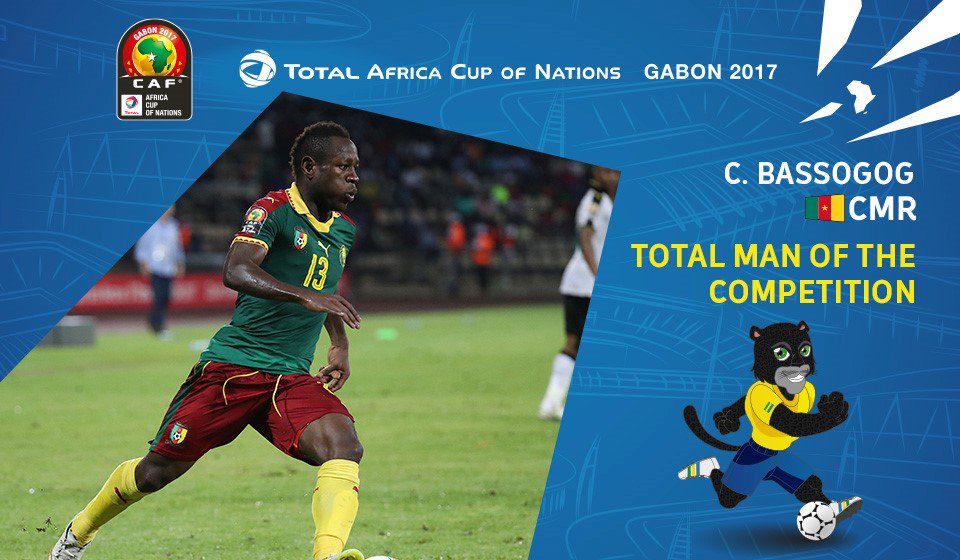 Басогог бе признат за най-добър играч в Купата на Африка 2017
