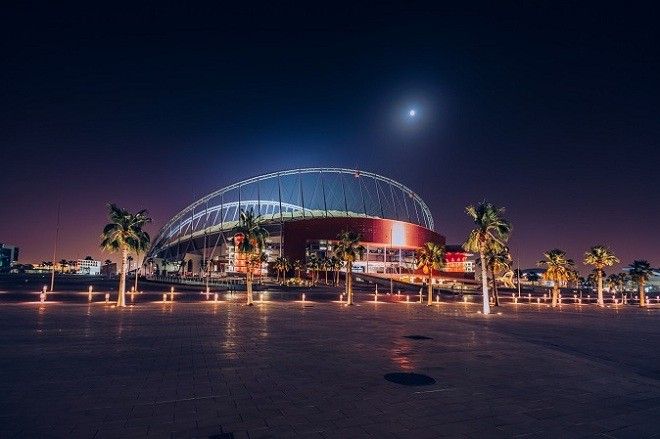 В Катар откриват първия стадион за Мондиал 2022 (снимки)