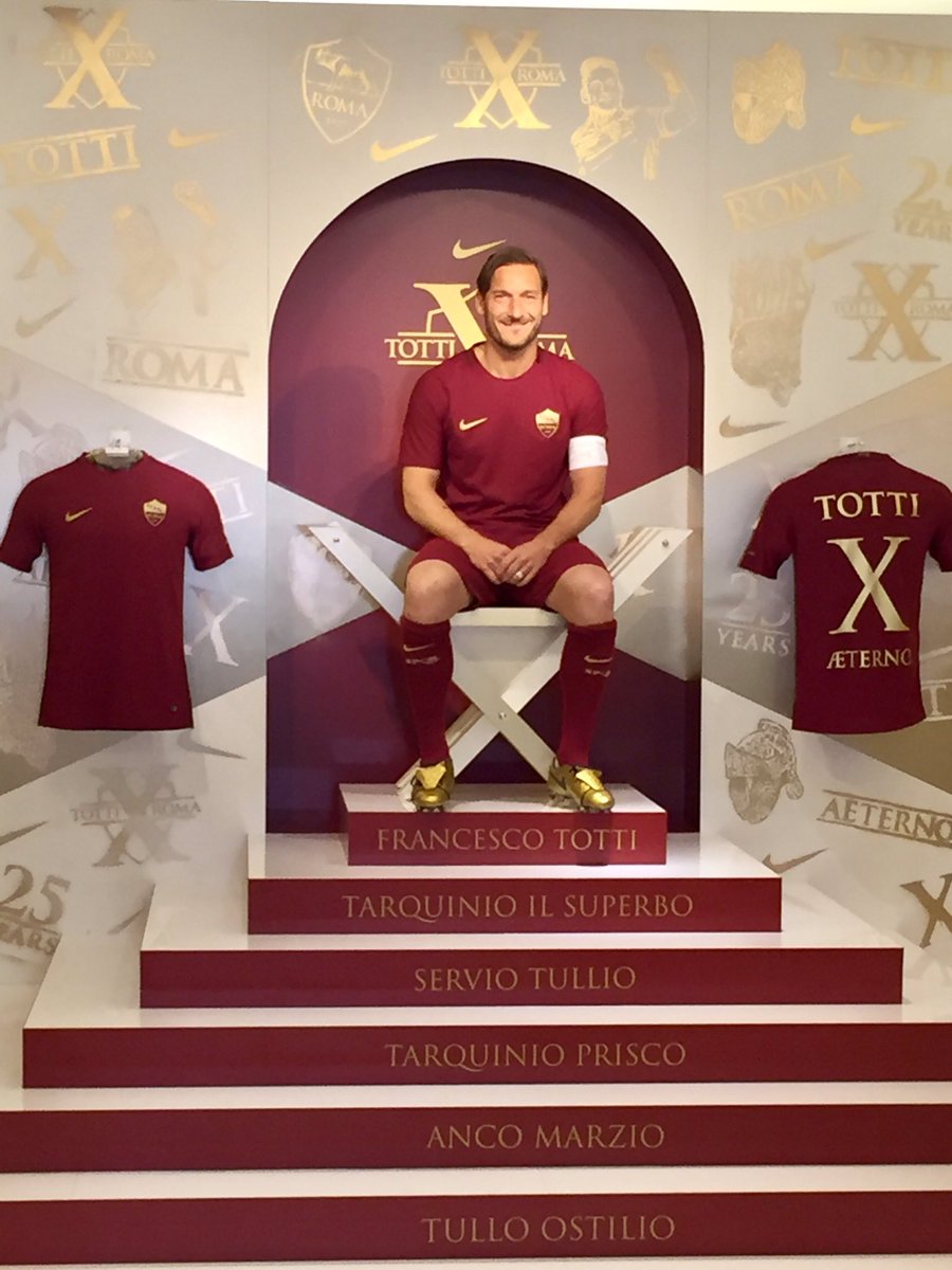 Тоти обяви край на кариерата си на футболист в Рома 