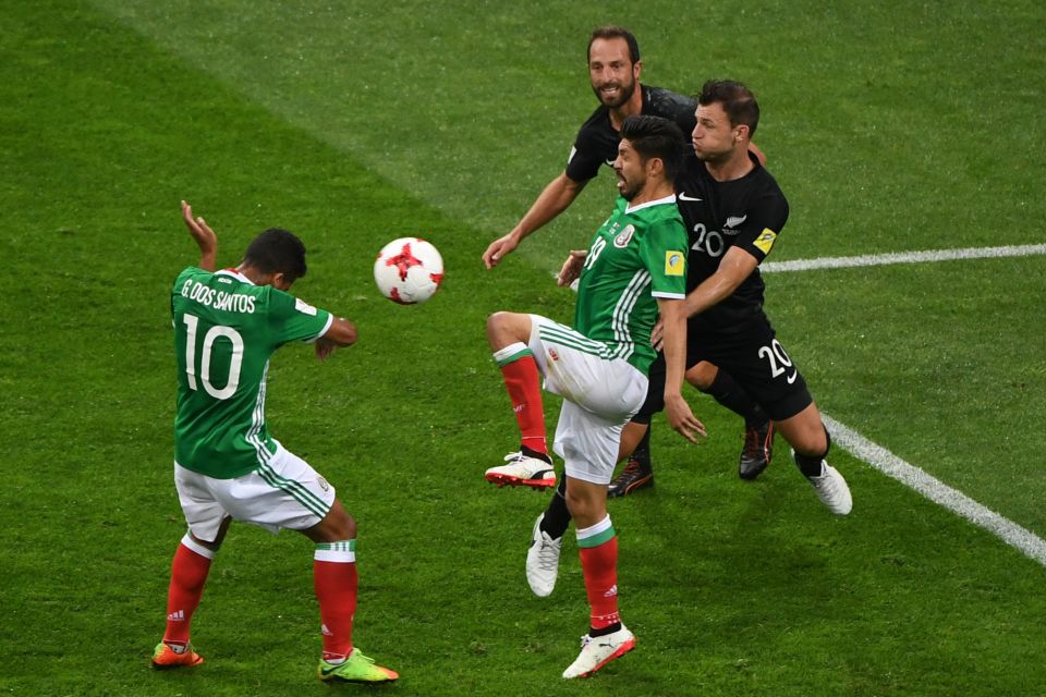 Мексико оцеля срещу Нова Зеландия (видео)
