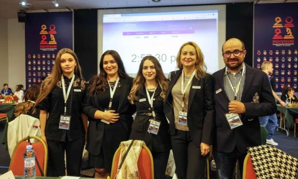 Лудогорец поздрави българския национален отбор по шахмат за жени
