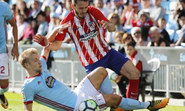 Атлетико открадна три точки при визитата си на Селта (видео)
