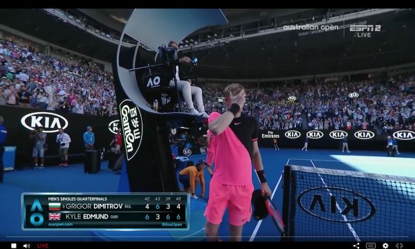 Едмънд сензационно победи Димитров и е на 1/2-финал на Australian Open (видео)