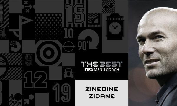 Зидан спечели наградата за Треньор на годината 